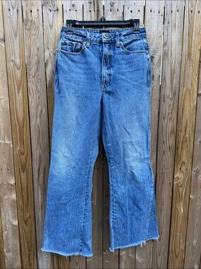 KHAITE Layla Blue Denim Jeans